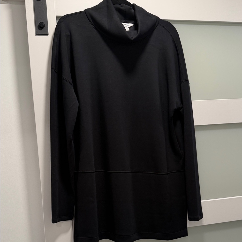 Spanx Air Essentials Turtleneck Tunic - Black